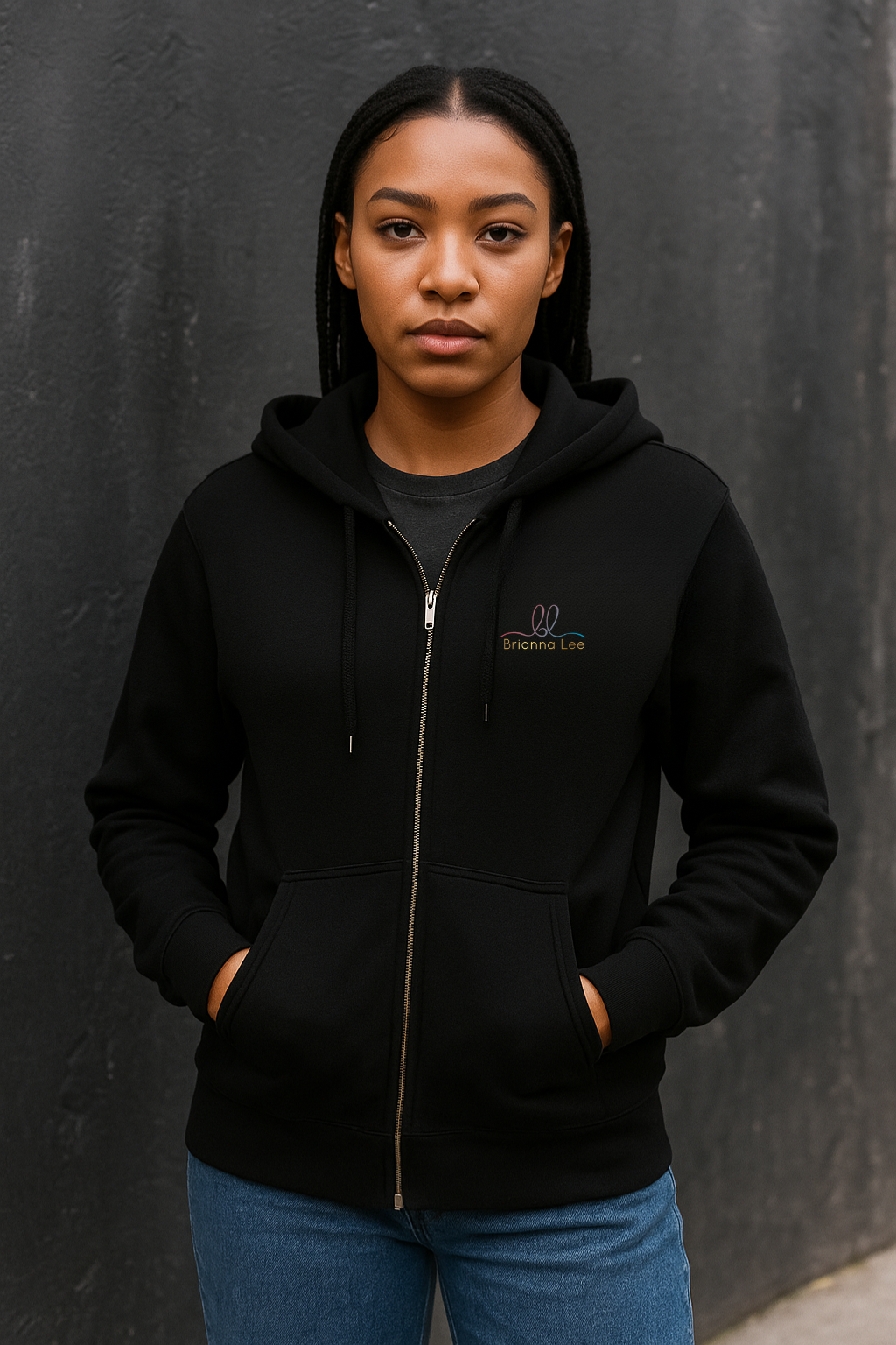 BLV Unisex Zip-Up Hoodie
