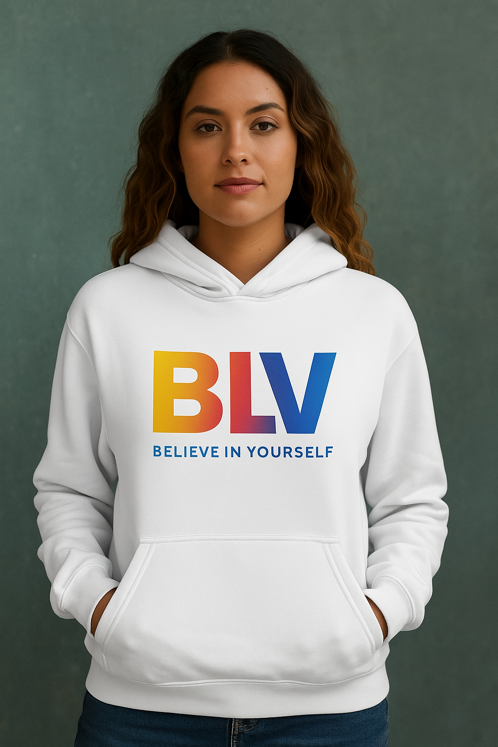 BLV Gradient Hoodie | Believe in Yourself