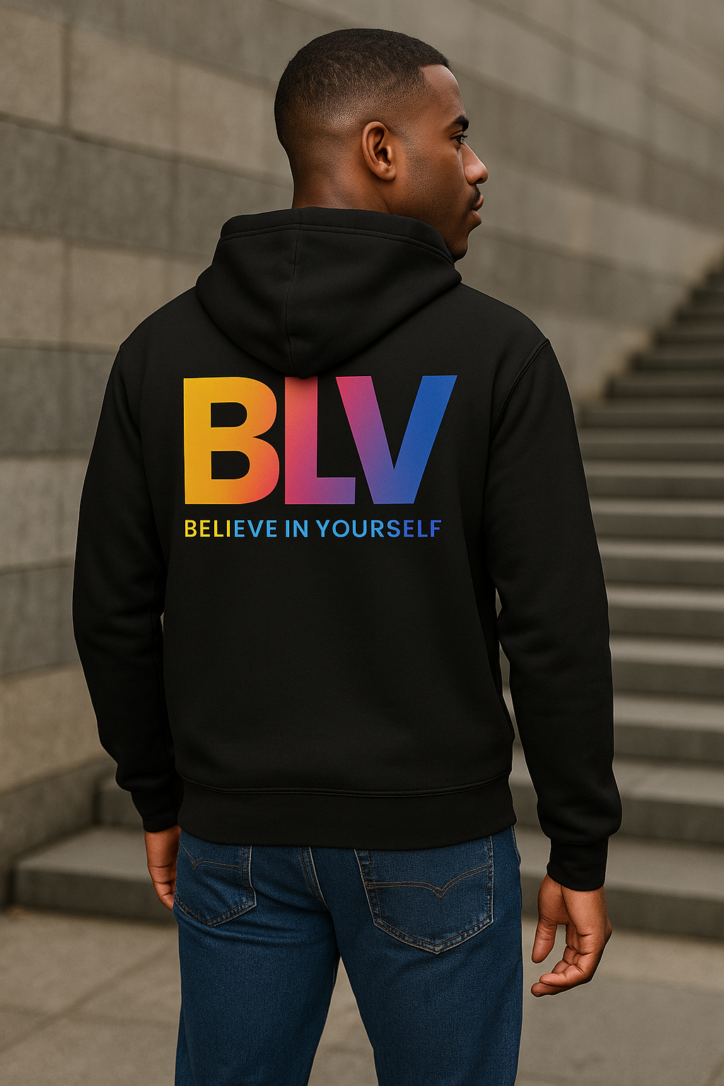 BLV Unisex Zip-Up Hoodie