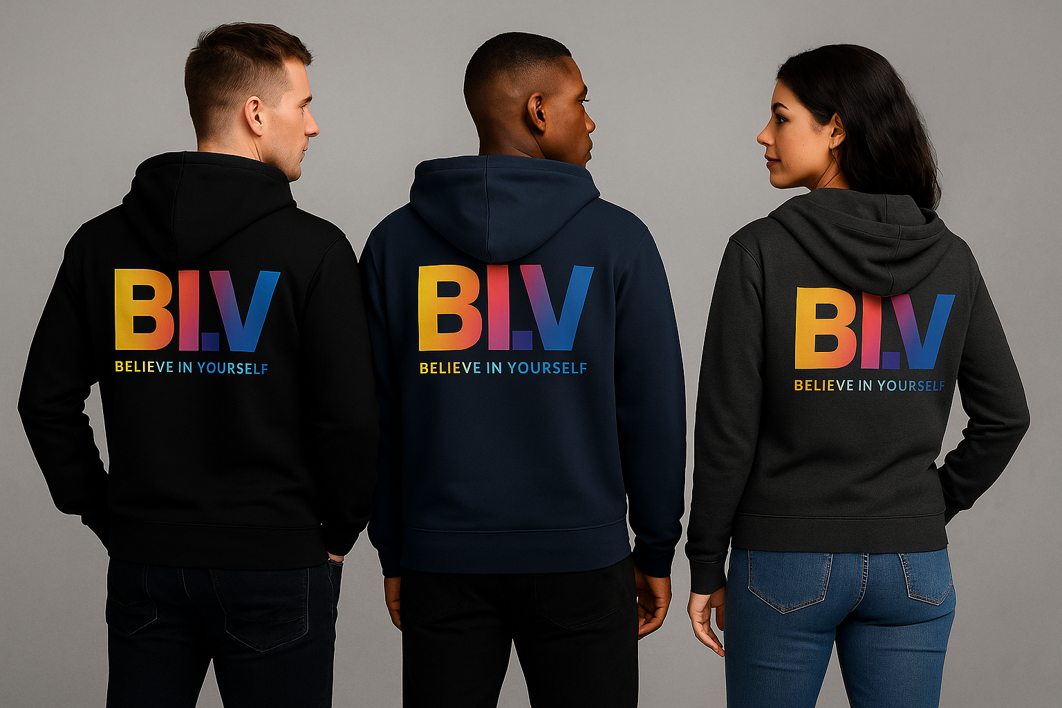BLV Unisex Zip-Up Hoodie