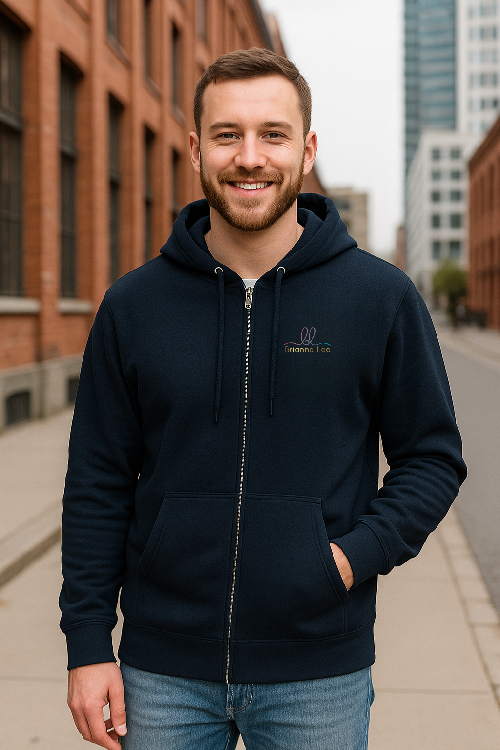 BLV Unisex Zip-Up Hoodie