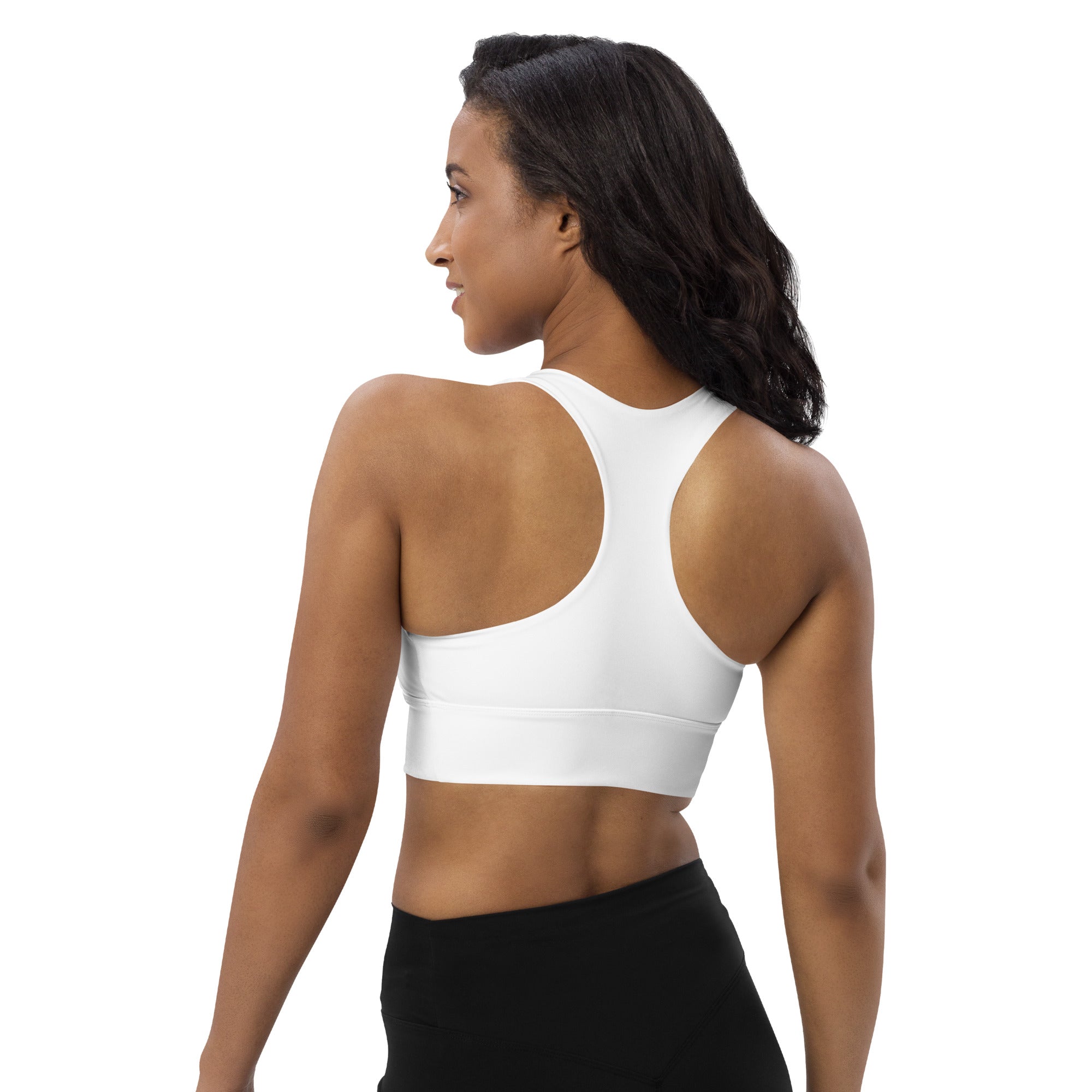Brianna Lee Longline Sports Bra - Merlot