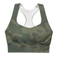 Brianna Lee Longline Camo Sports Bra