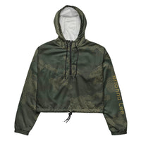 Camo Cropped Windbreaker