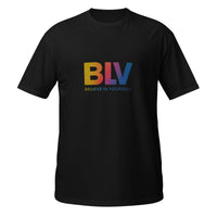 BLV Gradient | Believe in Yourself Short-Sleeve Unisex Tee