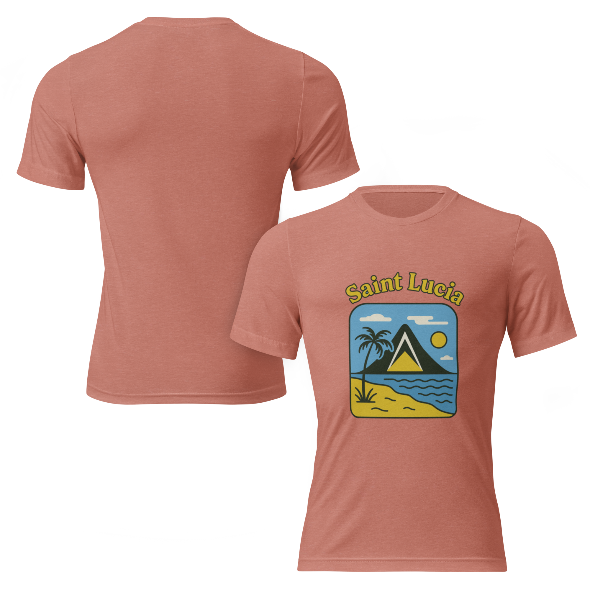 Saint Lucia Short Sleeve Tee
