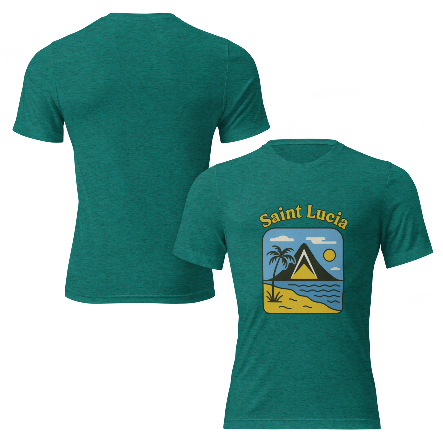 Saint Lucia Short Sleeve Tee