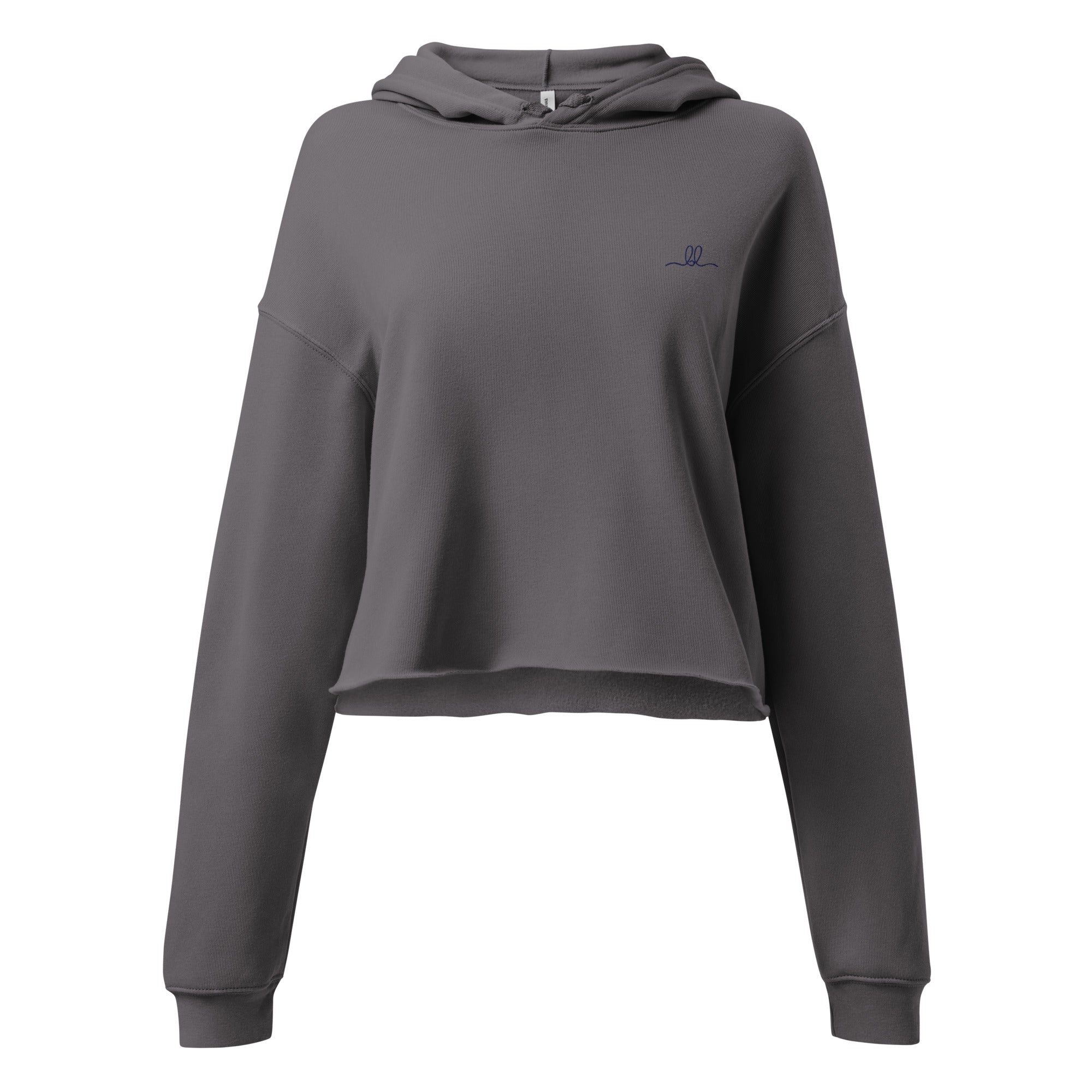 Brianna Lee Signature Crop Hoodie – Black