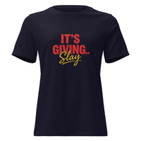 It's Giving... Women's Relaxed Tee