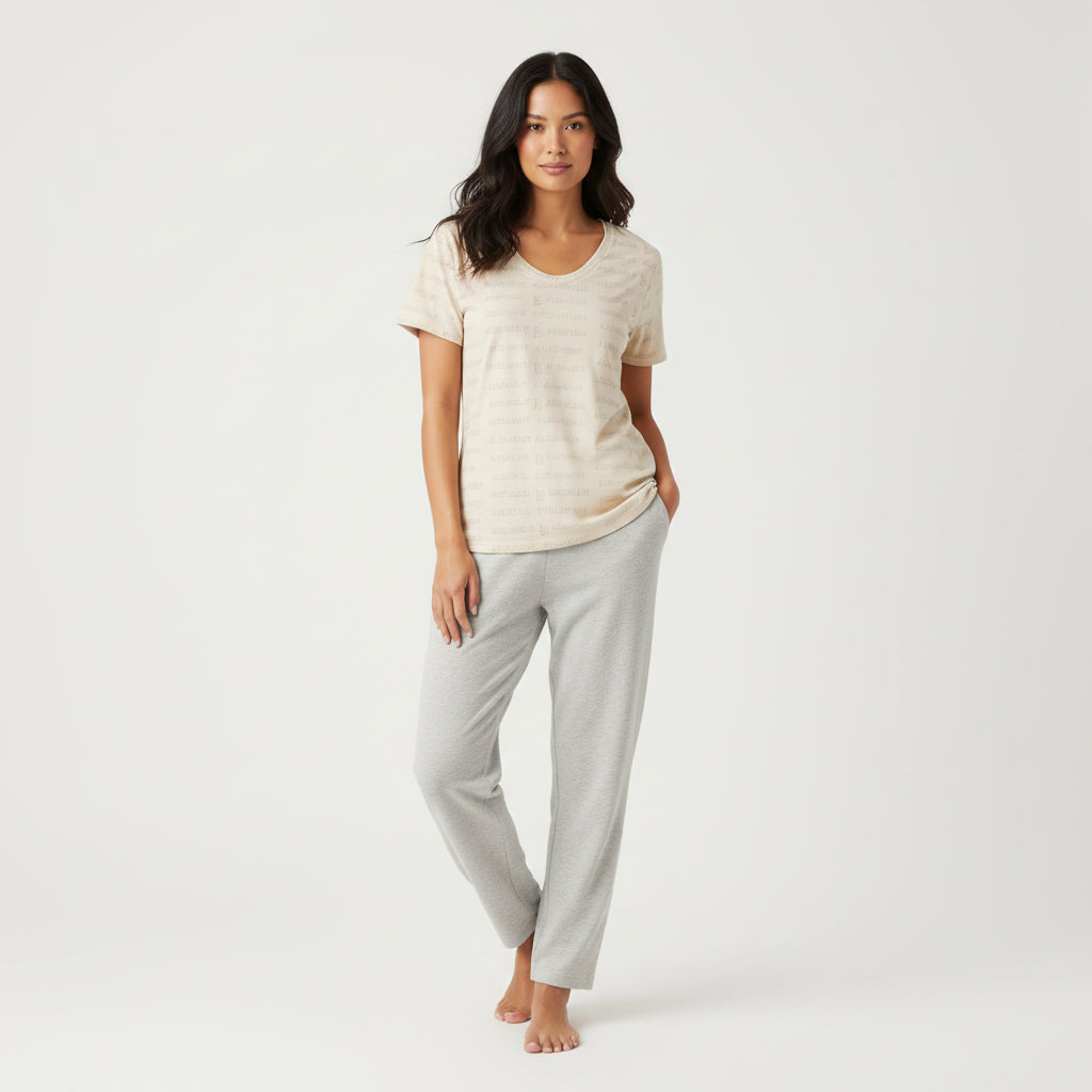 Mindset Pattern Tee | Effortless Comfort & Elevated Style – Brianna Lee