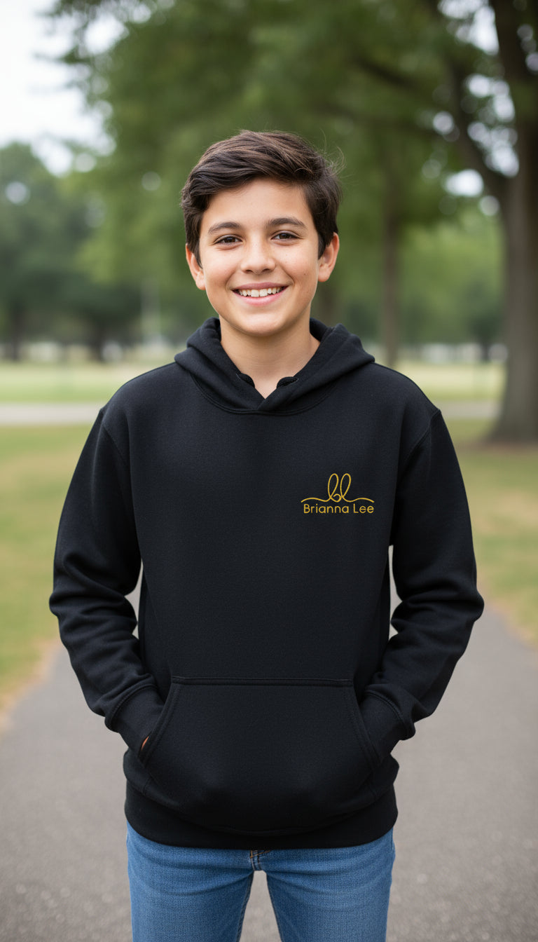 Brianna Lee Youth Heavy Blend Hoodie - Dark Edit
