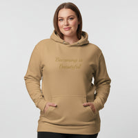 Becoming Is Beautiful™ Embroidered Old Gold