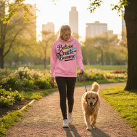 Believe. Create. Become. Unisex Hoodie
