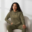 Becoming Is Beautiful™ Embroidered Olive