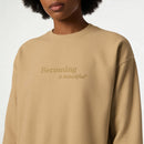 Becoming Is Beautiful Premium Fleece Sweatshirt
