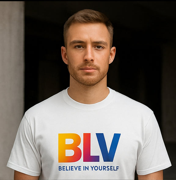 BLV Gradient | Believe in Yourself Short-Sleeve Unisex Tee
