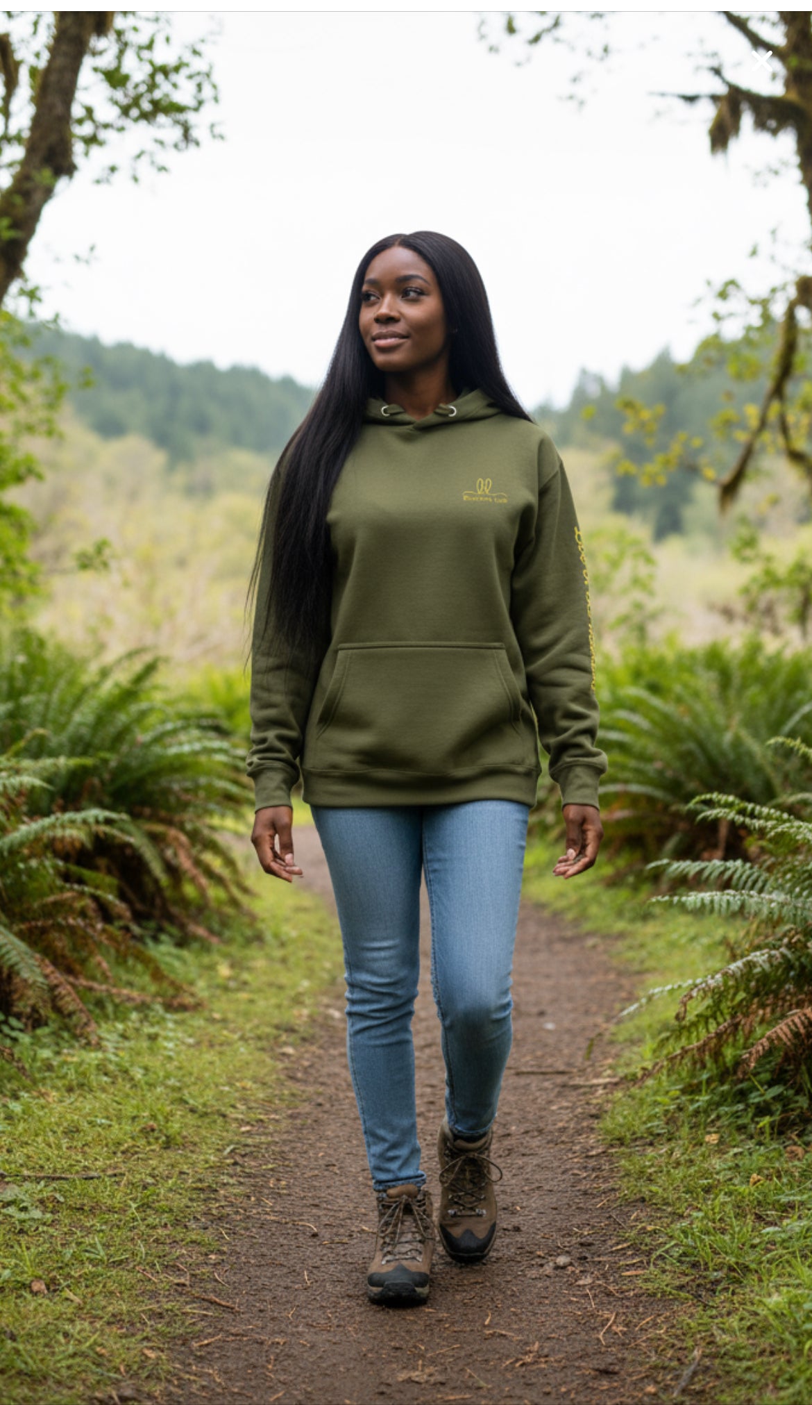 Let Go of Fear Unisex Hoodie - Deep Edit