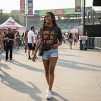 Who All Gon' Be There Oversized Tee