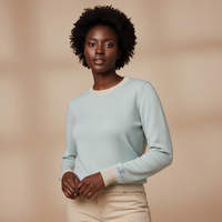 Mist & Bone Soft Knit Crew-Neck Sweate