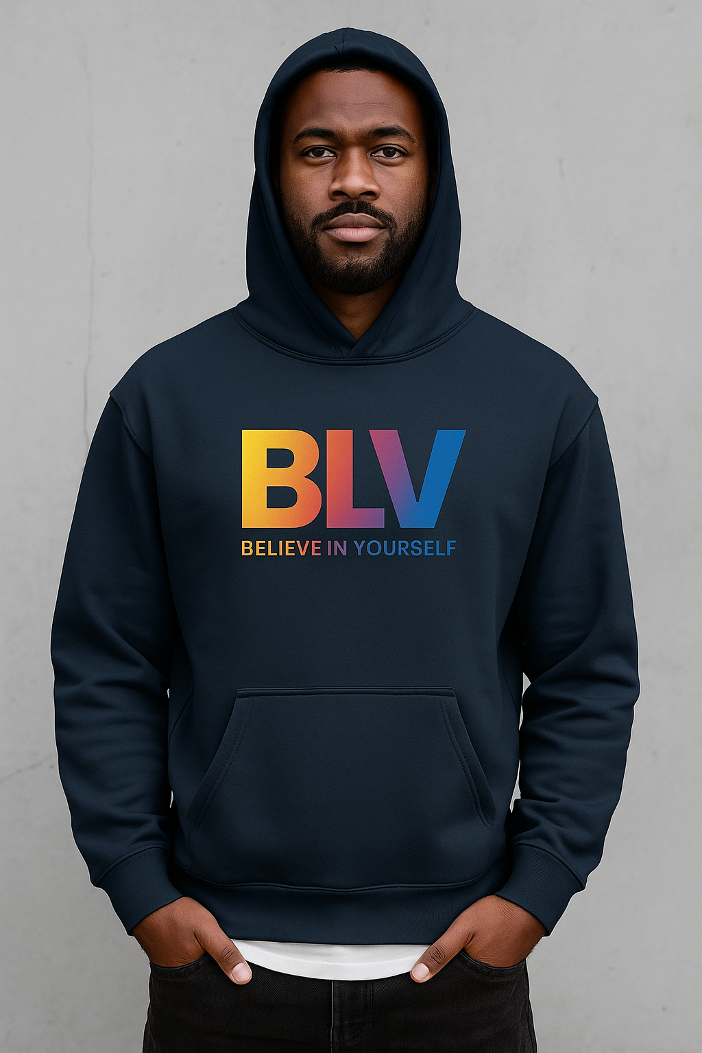 BLV Gradient Hoodie | Believe in Yourself