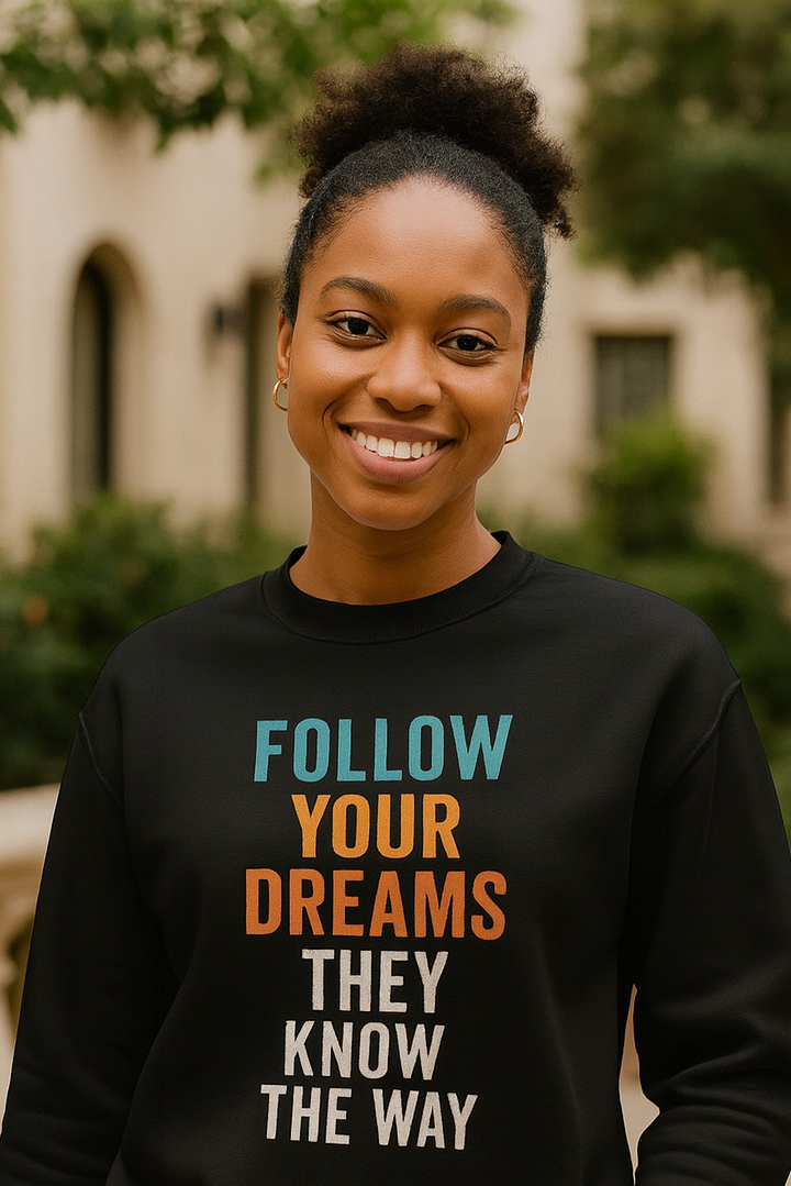 Follow Your Dreams Oversized Sweatshirt
