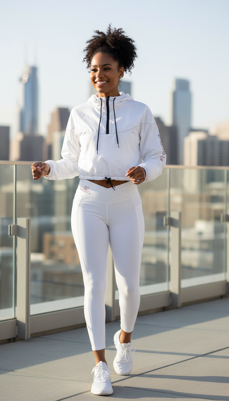 Brianna Lee Cropped Windbreaker