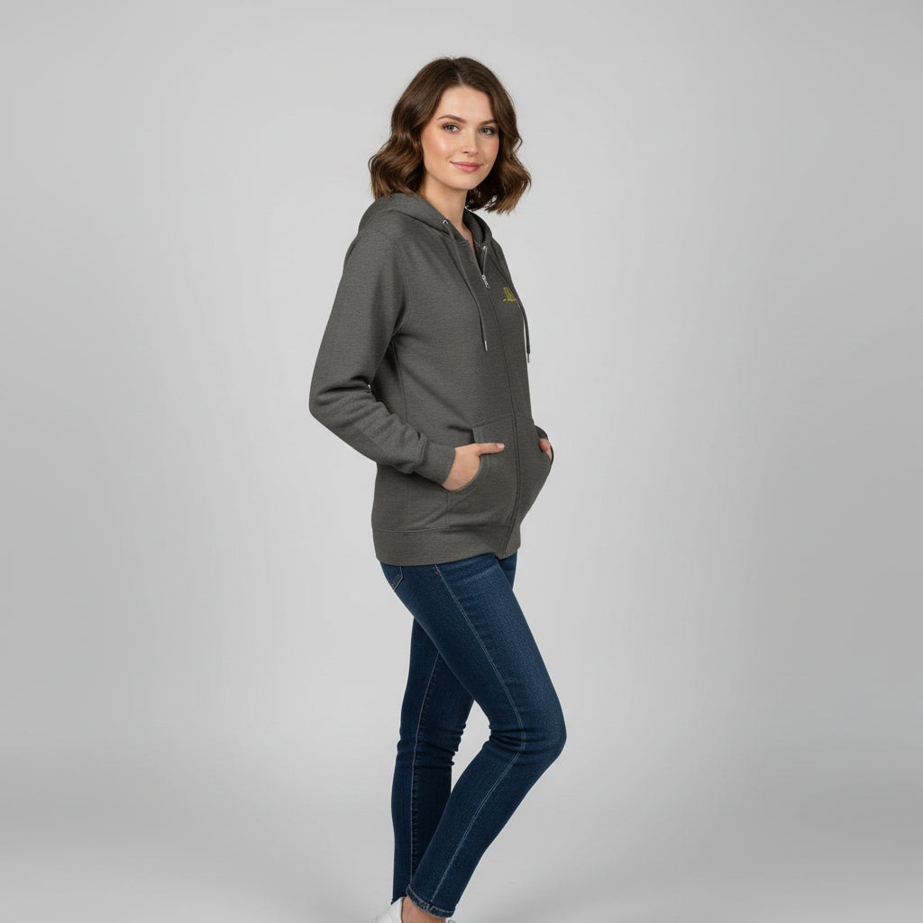 The Essential Zip Hoodie - Noir Edit