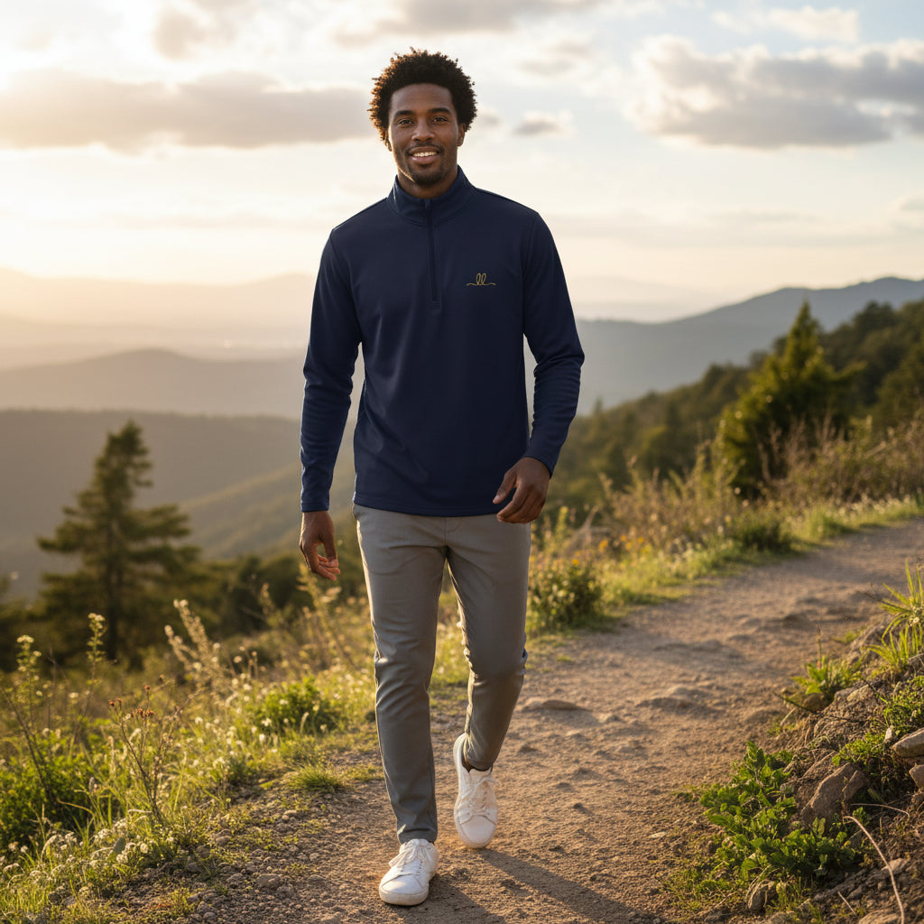 UltraLight Performance Quarter-Zip Pullover