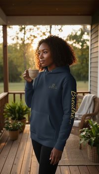 Breathe Unisex Hoodie - Deep Edit