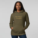 Becoming Is Beautiful™ Embroidered Olive