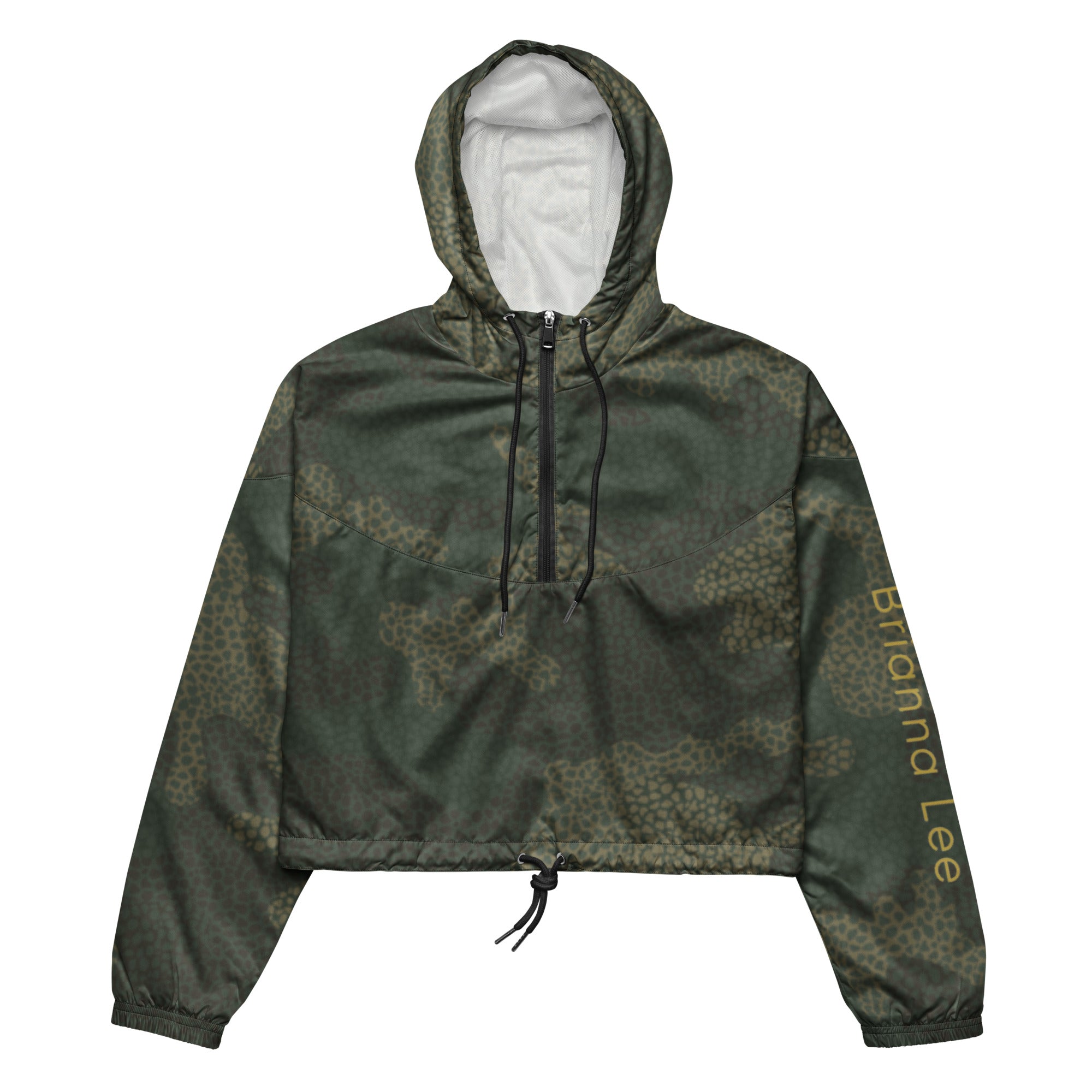 Camo Cropped Windbreaker
