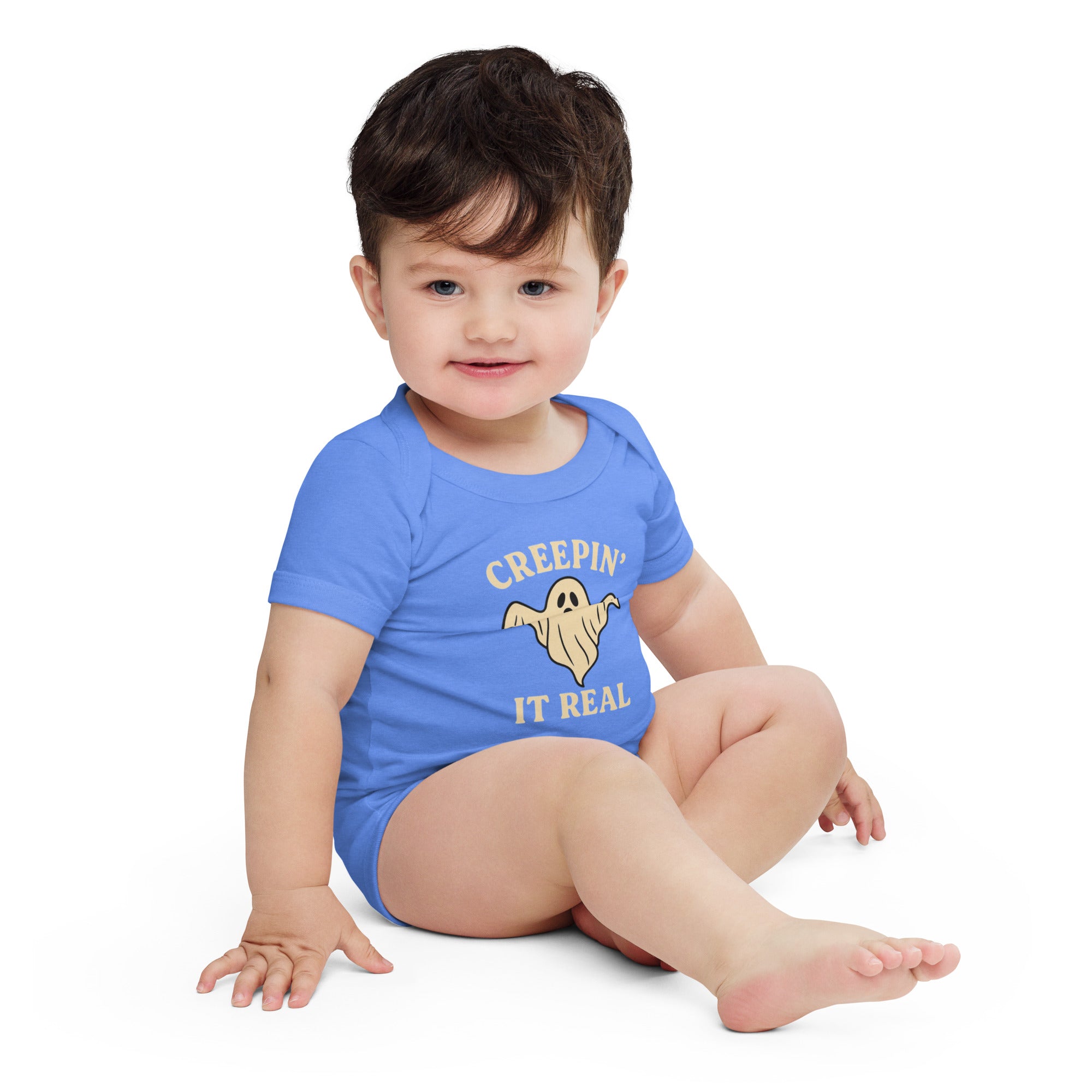 Heather Columbia Blue / 3-6m