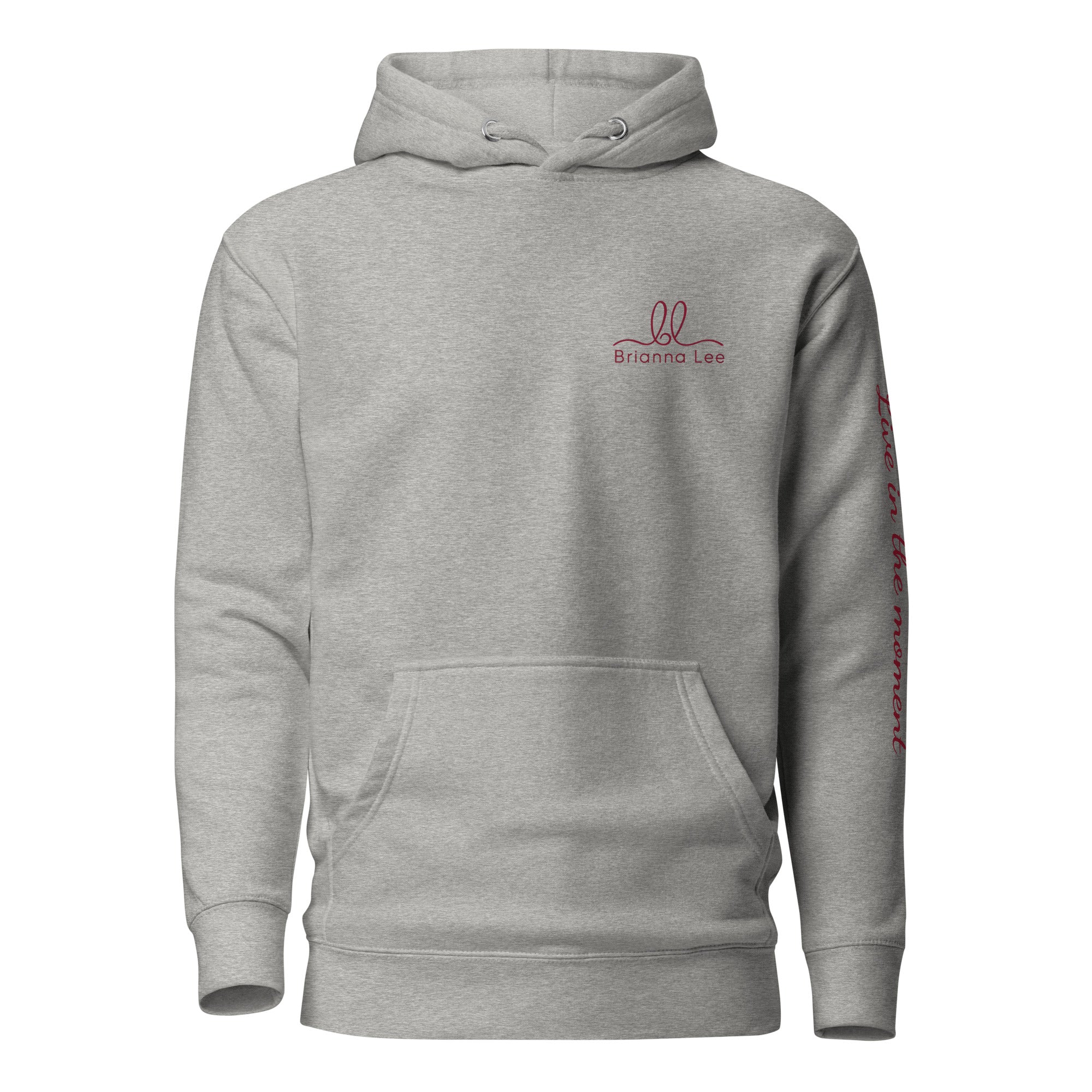 Live in the Moment Unisex Hoodie - Light Edit
