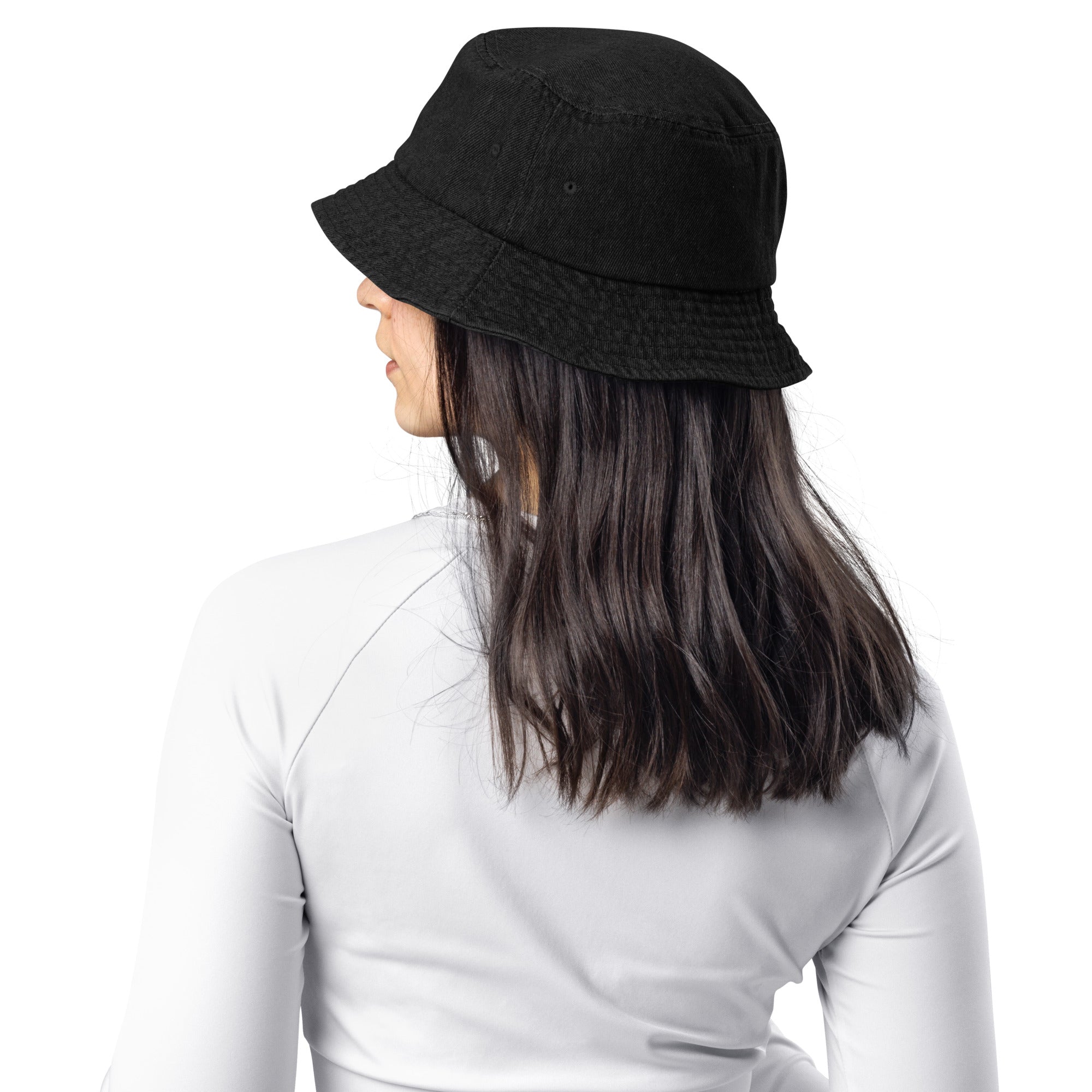 Signature Denim bucket hat