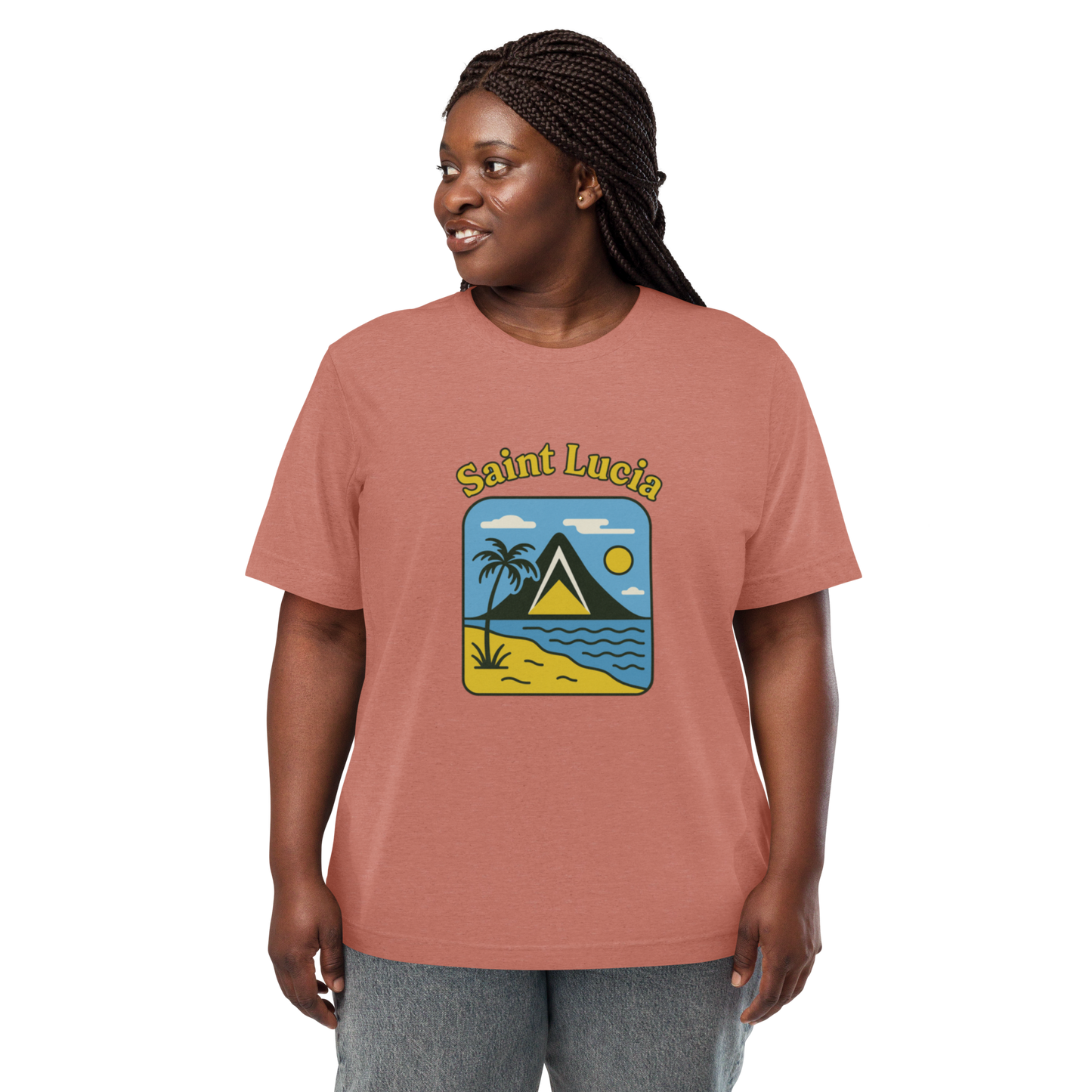 Saint Lucia Short Sleeve Tee
