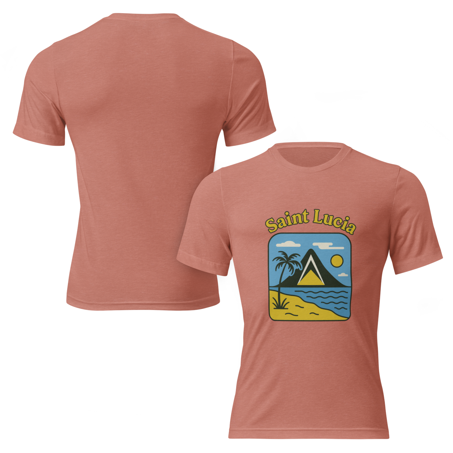Saint Lucia Short Sleeve Tee