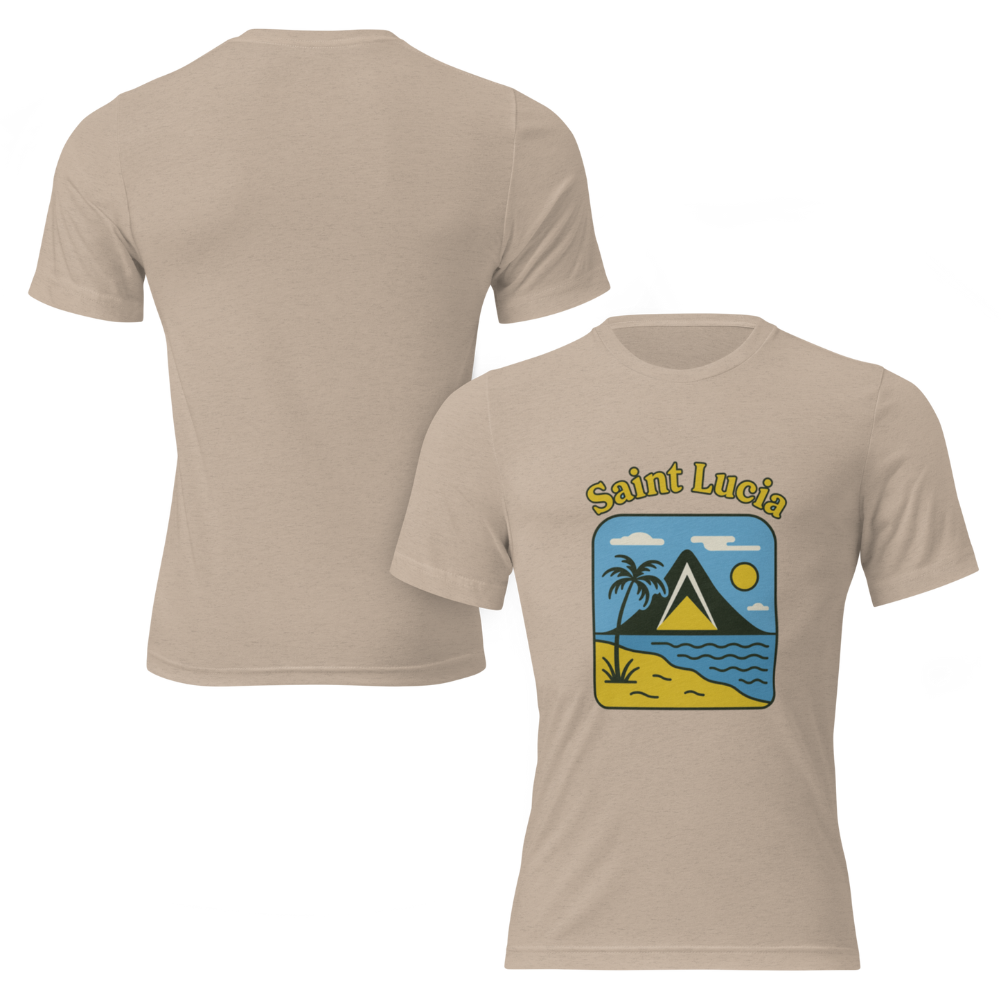Saint Lucia Short Sleeve Tee