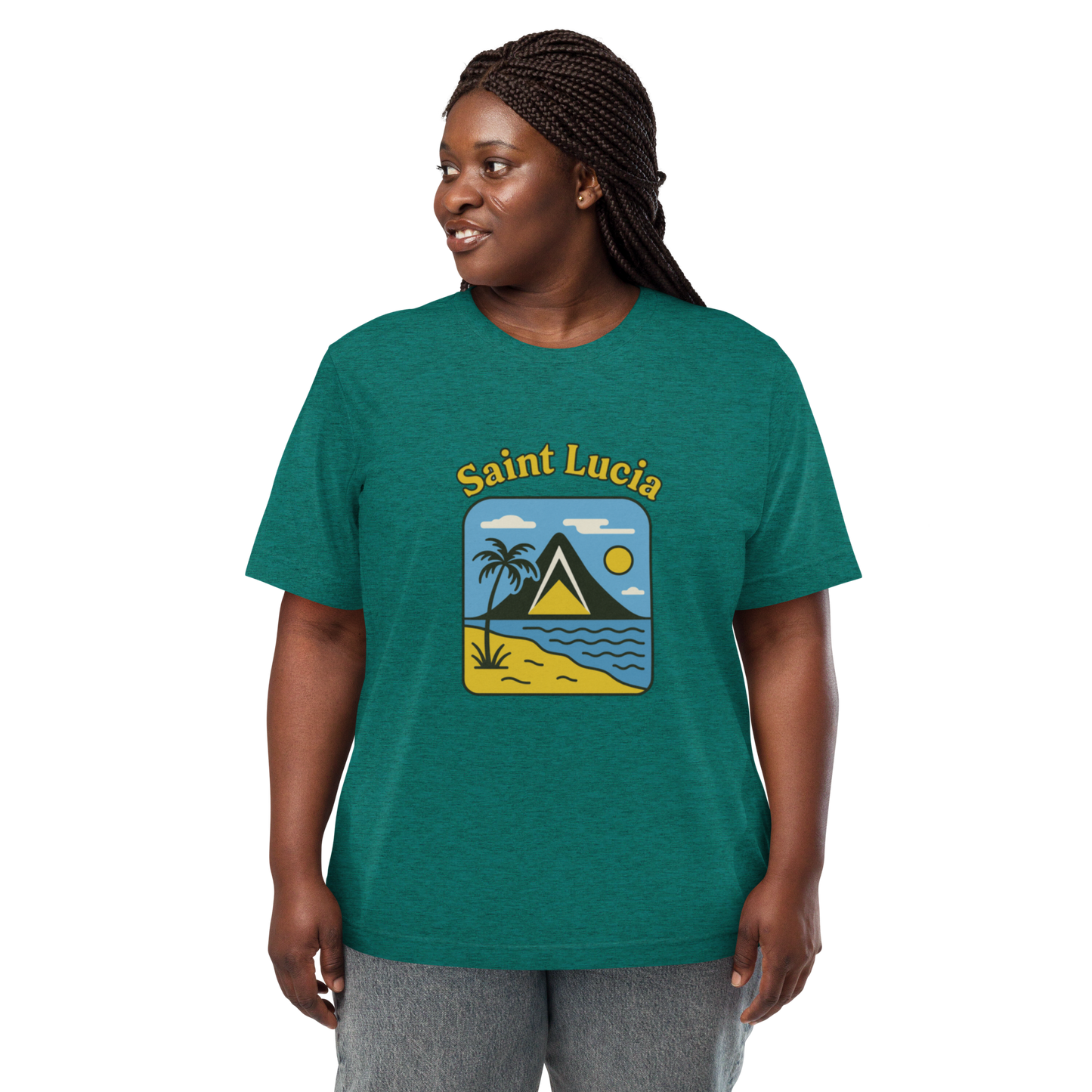 Saint Lucia Short Sleeve Tee
