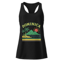 Dominica Women’s fitted racerback tank top