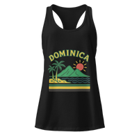 Dominica Women’s fitted racerback tank top