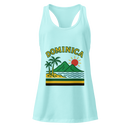 Dominica Women’s fitted racerback tank top