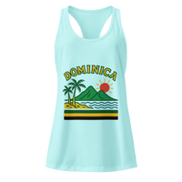 Dominica Women’s fitted racerback tank top