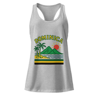 Dominica Women’s fitted racerback tank top