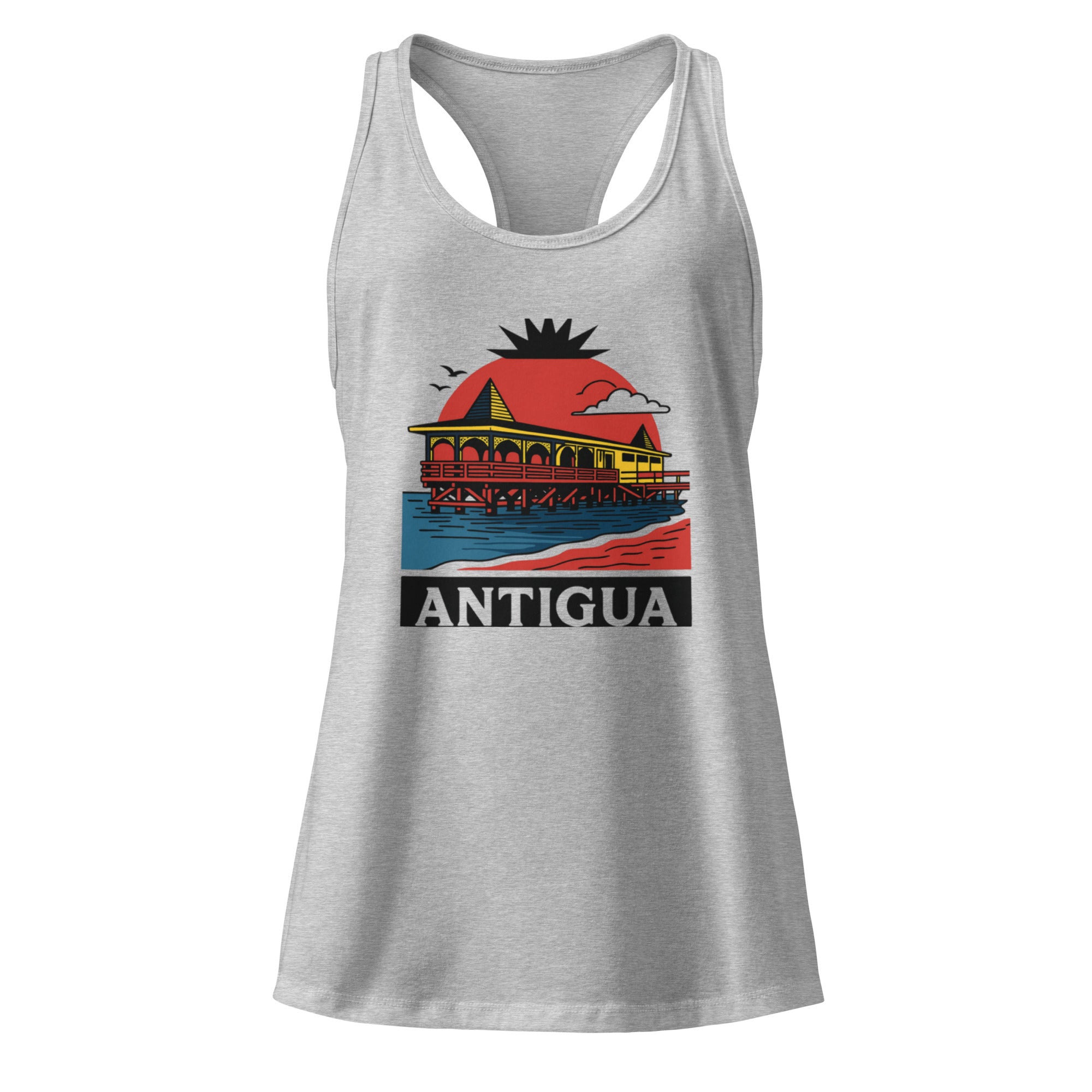 Antigua fitted racerback tank top
