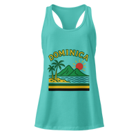 Dominica Women’s fitted racerback tank top
