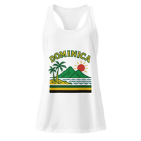 Dominica Women’s fitted racerback tank top
