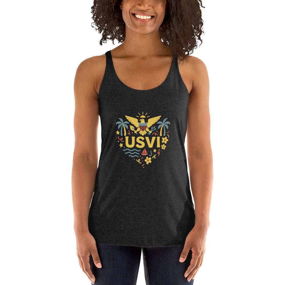 USVI Women's Racerback Tank