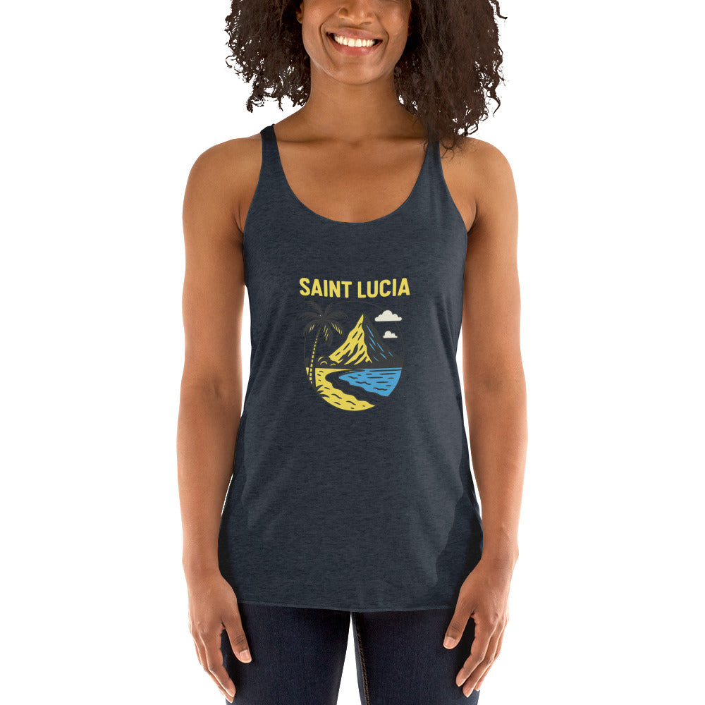 St. Lucia Racerback Tank