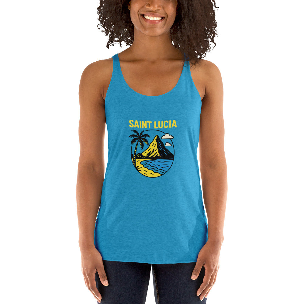 St. Lucia Racerback Tank