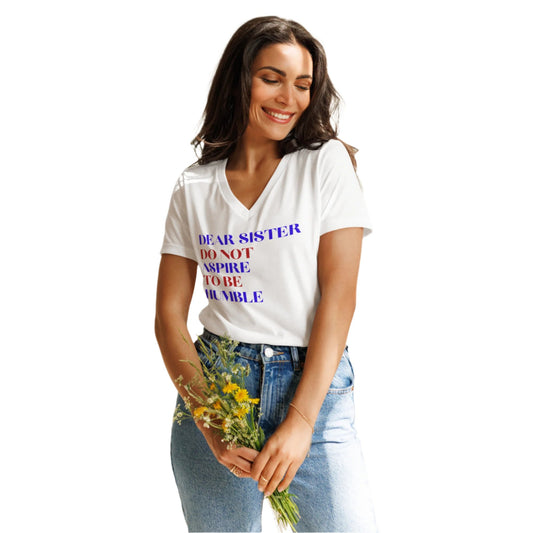 Dear Sisters V-neck T-shirt